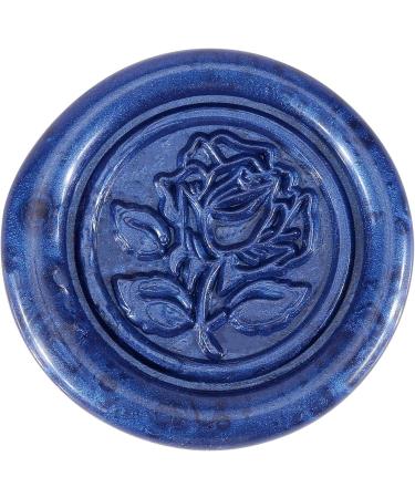 Blue Sealing Wax Sticks  Yoption 5 Pcs Totem Fire Manuscript Wax Seal Sticks with Wicks for Wax Seal Stamp (Navy Blue) Sea Blue - Buy Online on GoSupps.com