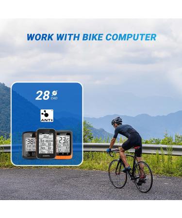 MOOFIT Speed/Cadence Sensor | ANT+/Bluetooth | Wireless RPM Sensor for Bike/Spin Bike | IP67 | Wahoo/Zwift/Strava Compatible - Buy Online on GoSupps.com