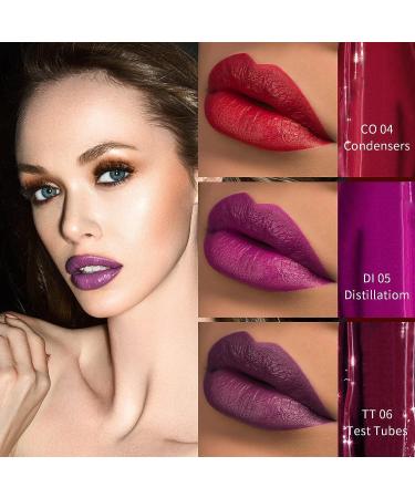 Tudiqe 6Pcs Matte Liquid Lipstick Set | Long-Lasting & Waterproof Lip Gloss Kit for Women - Buy Online on GoSupps.com