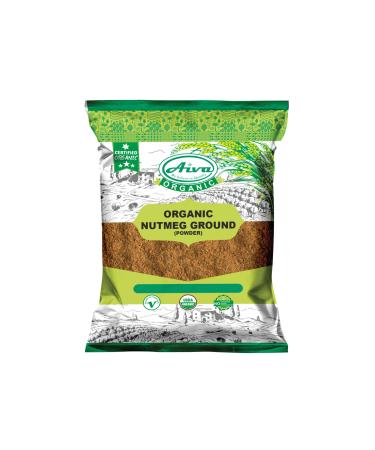AIVA - Organic Nutmeg Powder ( Jaifal Powder ) - USDA Certified - 100gm