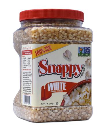 Snappy White Popcorn 4 Pounds - Buy Online on GoSupps.com