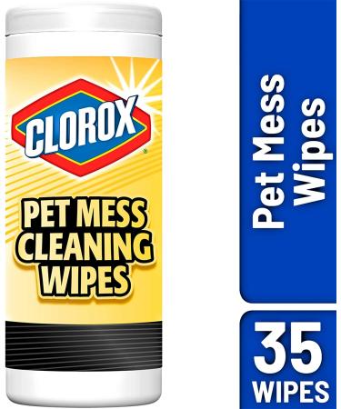 Fresh Step Clorox Wipes for Cleaning Pet Messes - 35 Count - Buy Online on GoSupps.com