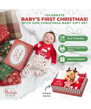 Unisex Baby Christmas Hamper - Baby's First Christmas Gift Set - Buy Online on GoSupps.com