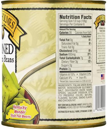 Margaret Holmes Seasoned Italian Green Beans 27 oz - Delicious and Flavorful Side Dish - Buy Online on GoSupps.com