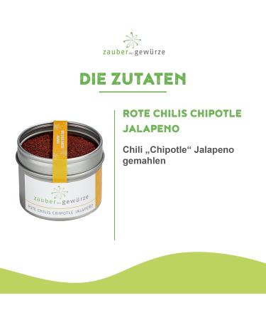 Premium Chipotle Jalape o Chili Powder - Smoked Fruity & Sharp - 60g Aroma Can for International Shipping - Buy Online on GoSupps.com