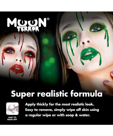 Shop Moon Terror Green Mucus - Super Size 100ml SFX Make-up for Halloween Vampires Zombies & Theatre - Buy Online on GoSupps.com