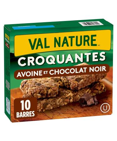 NATURE VALLEY Crunchy Granola Bar Oats and Dark Chocolate (10ct Box) - 210g/7.4 oz | Imported from Canada - Buy Online on GoSupps.com