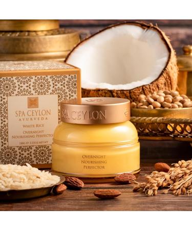 SPA CEYLON White Rice Overnight Nourishing Perfector | 100% Natural Skin Care | Best for Normal Dry & Sensitive Skin | International Shipping - Buy Online on GoSupps.com