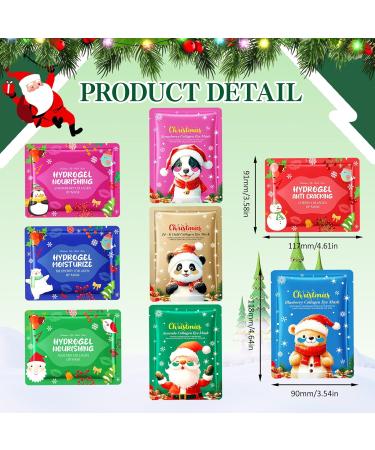 Smdrafy Collagen lip sleeping mask suitable for dry and cracked lips eye pads against dark circles collagen moisturizing against swelling - Buy Online on GoSupps.com