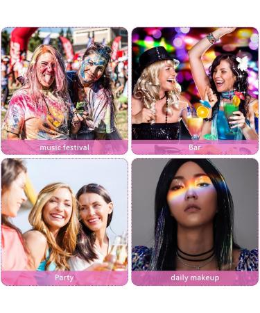 Huiguli 14 Colors 4200 Strands Hair Tinsel 35.5 Inches Hair Glitter Strands Shiny Colorful Straight Hair Extensions for Women Girls Party Cosplay Rainbow Hair Tinsel Kit (No Tools) 14 Colours - Buy Online on GoSupps.com