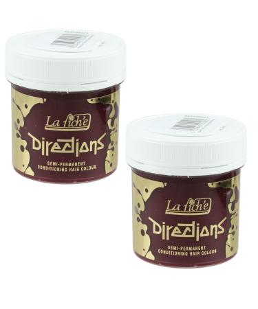 Directions Set of 2 hair dyes PILLARBOX RED