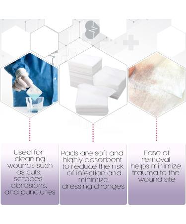 Dukal Non-Woven Sponges 4x4 - Pack of 50 Sterile Dressings for Wounds - Buy Online on GoSupps.com