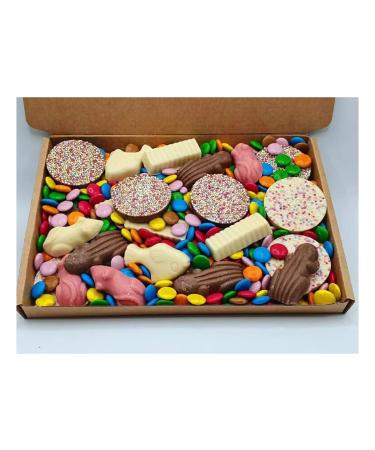 Personalised Pick n Mix Chocolate Hamper Sweet Box - Gift for All - Thank You - Birthday - Present (425g)