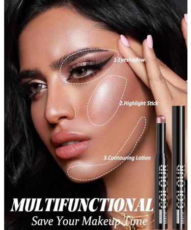 Crayon Fard a Paupiere Paillette Longue Dur e Imperm able Violet B ton Ombre a Paupiere Paillettes Smooth Texture Fards Paupi res Cr me Hight Pigment Facile Utiliser Maquillage Femme Yeux-23 23# Violet - Buy Online on GoSupps.com