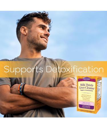 Nature's Secret Milk Thistle Liver Cleanse - Supports Healthy Liver Function & Detoxification -18 Botanical Blend Turmeric, Dandelion, Beet, & Artichoke - Natural Powerful Antioxidant (Pack of 2) - Buy Online on GoSupps.com
