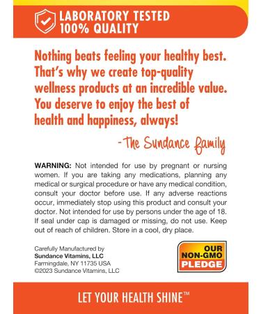 Sundance Ashwagandha 920mg | 60 Capsules | Super Concentrated | Traditional Ayurvedic Herb | Non-GMO Gluten Free Supplement - Buy Online on GoSupps.com