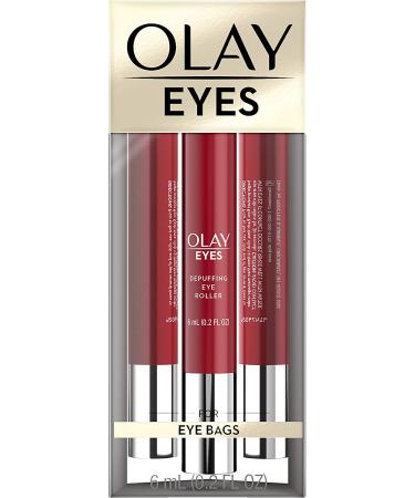 Olay Eyes Depuffing Eye Roller - Puffiness Reducer for Under Eye Bags - 0.2 fl oz - Buy Online on GoSupps.com