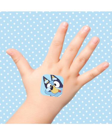 Bluey Kids Bandages - 100 CT Assorted Sizes | Flexible Adhesive Perfect for Minor Cuts & Scrapes | Great Gift & Stocking Stuffer - Buy Online on GoSupps.com