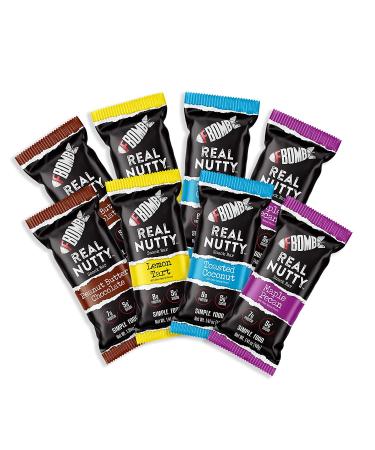 FBOMB Keto Bar - Maple Pecan | Low Sugar, 7g Net Carbs, All-Natural Snack Bars | Gluten-Free, Paleo Friendly (12 ct) - Buy Online on GoSupps.com