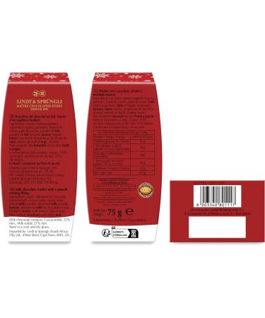 Lindt - Mini Bo te Cadeau LINDOR Lait - Assortiment de Chocolats au Lait - C ur Fondant - Id al pour No l 75g Mini Cadeau Lait 75g - Buy Online on GoSupps.com