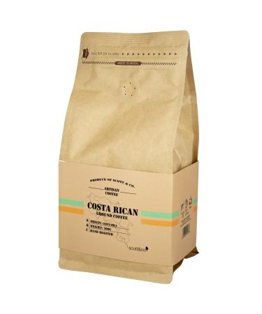 Costa Rican Ground Coffee. 100% Arabica Medium Roast Ground Coffee Single Origin. 500g Costa Rican 500g Ground 500 g (Pack of 1)