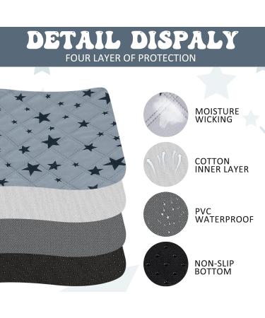 Namalu 8 Pack Reusable Pipi Pads for Guinea Pigs | Absorbent Slipproof Fleece Mat Inserts - Star Pattern (12x12 inches) - International Shipping Available - Buy Online on GoSupps.com
