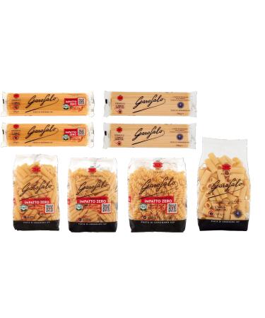 Italian Gourmet E.R. Pack of 8 Garofalo pasta (8 x 500g) Italian pasta made with durum wheat semolina + Italian Gourmet polpa 400g