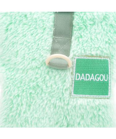 Smalllee Lucky Store Sherpa Fleece Turtleneck Vest for Small Dogs & Cats - Warm Autumn Winter Sweatshirt with D-Ring - XL Green - Buy Online on GoSupps.com