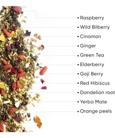 WOW TEA: Berry Slimfit Tea + Collagen + Fruit - Buy Online on GoSupps.com