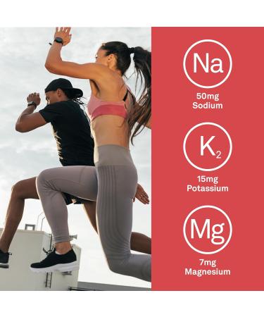 Organika Electrolyte Salt Tabs - Fruit Punch Flavour Chewable - Fast Hydration for Endurance and Energy Boost with Added D-Glucose - 60tabs - Buy Online on GoSupps.com