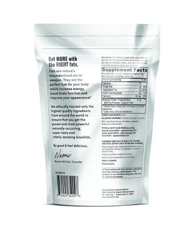 Simply Goodfats Creamy Coconut MCT Oil Powder  Unflavored Keto MCT Powder For Keto Ice Cream  Coffee  Shakes  Keto Food For Natural Slim  Keto Diet for Women and Men - 10.5 Oz - Buy Online on GoSupps.com