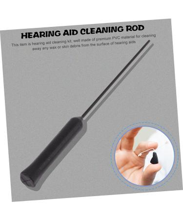 Lurrose 10pcs Vent Cleaner Tools - PVC Eardrum Black Accessories for Hearing Amplifier - Buy Online on GoSupps.com