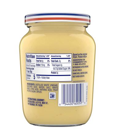 Grey Poupon Dijon Mustard - 16 oz Jar - Buy Online on GoSupps.com