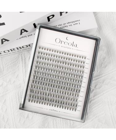 Oreola 20D Individual False Eyelash Extensions - 0.07D 8-15mm Mixed Length Reusable DIY Cluster Lashes - Buy Online on GoSupps.com