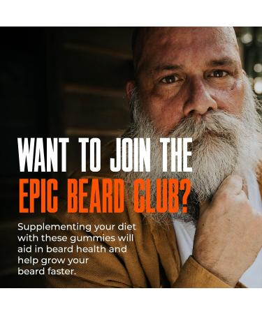 Wild Willies Beard Growth Gummies - Fuller & Thicker Beard Supplement with Biositol Complex & 19 Hair Nutrients - 60 Gummies, Berry Blast - Buy Online on GoSupps.com