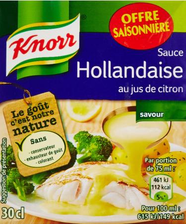 Knorr Sauce Hollandaise au Jus de Citron 30 cl