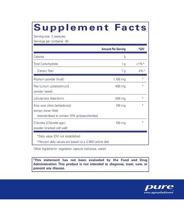 Pure Encapsulations G.I. Fortify Capsules - Supports G.I. Function, Motility, and Detox - 120 Caps - Buy Online on GoSupps.com