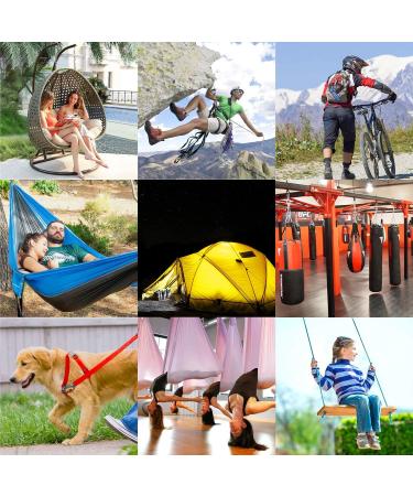 STURME UIAA Certified Climbing Carabiner Clips 2 Pack - 25KN Screwgate Locking Heavy Duty D Ring for Rock Climbing and Mountaineering - Buy Online on GoSupps.com