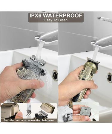 Scttomon Hair clipper set beard and hair clipper Foil Shave for Men Bart Trimmer - Buy Online on GoSupps.com