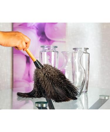 ROYAL DUSTER 14 Black Ostrich Feather Duster - Premium Quality - Buy Online on GoSupps.com