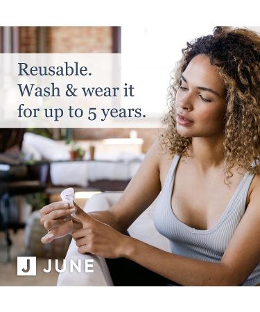 June Co Reusable Menstrual Cup - Small Size - PH Friendly - Medical-Grade Silicone - Feminine Hygiene Care - Buy Online on GoSupps.com