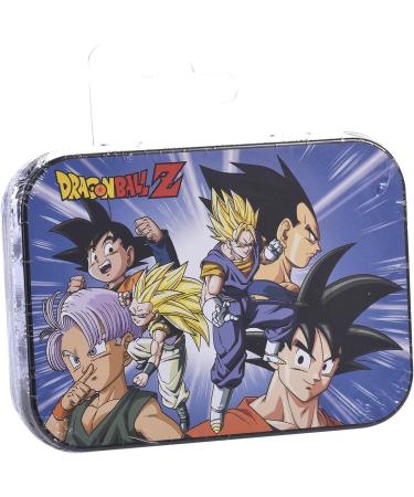 Children's Licensed Plaster Set - 4 Pieces in Metal Storage Box - Dragon Ball Z Design - Perfect for Backpack & Handbag - Buy Online on GoSupps.com