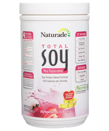 Naturade Total Soy Meal Replacement Strawberry Creme - 17.88 Oz