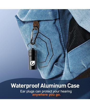High Fidelity Concert Ear Plugs - Noise Cancelling Silicone Ear Plugs (20 dB) for Concerts Musicians Motorcycles Raves | 2 Pairs Blue - Superior Hearing Protection - Buy Online on GoSupps.com