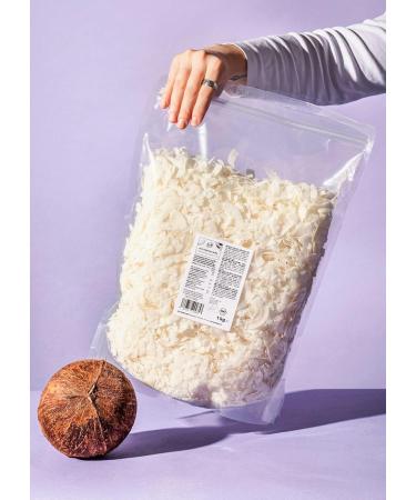 Buy KoRo Organic Coconut Chips 1 kg - Unsweetened No Added Sugar - Healthy Snack & Topping - 100% Pure Coconut - Buy Online on GoSupps.com