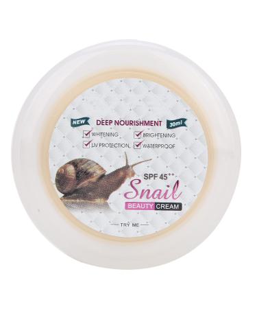 Collagen Snail Essence Concealer Skin Brightening Whitening Pearl Balm Moisturizing Cream 30ml