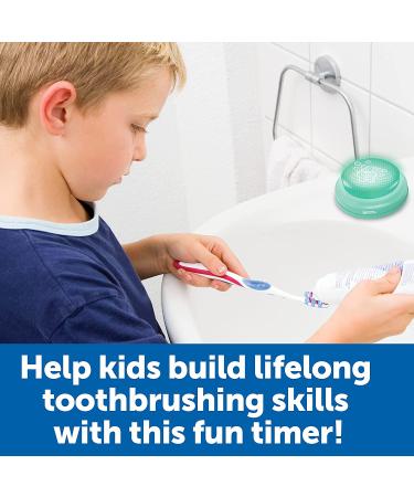 Learning Resources 2-Minute Toothbrushing Timer - Promotes Dental Health for Kids Ages 3+ | Toddler Bathroom Timer - Buy Online on GoSupps.com