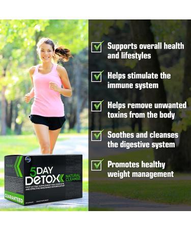 Omni 5 Day Permanent Detox Cleanse - Natural Body Cleanse with Toxin Rid - 40 Capsules - Buy Online on GoSupps.com