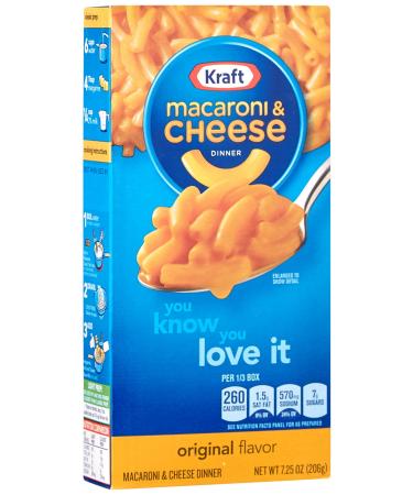 Kraft Macaroni & Cheese Dinner Original Flavour 206g