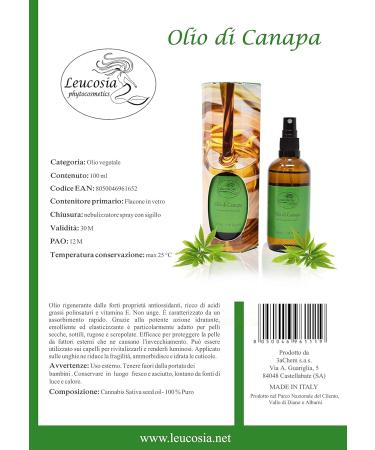 100% natural hemp oil ideal for dry fine wrinkled and chapped skin. With nourishing moisturising and emollient effects it provides softness and elasticity to the skin. - Buy Online on GoSupps.com